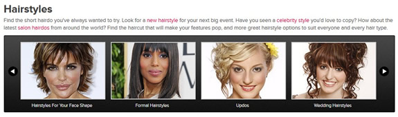 Try on thousands of different looks at TheHairStyler.com