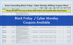 Black Friday Cyber Monday Deals 2015